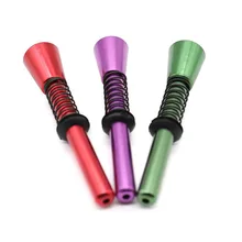 1 шт. новые трубы из алюминиевого сплава портативные креативные курительные трубы травы табачные трубы подарки курительная трубка