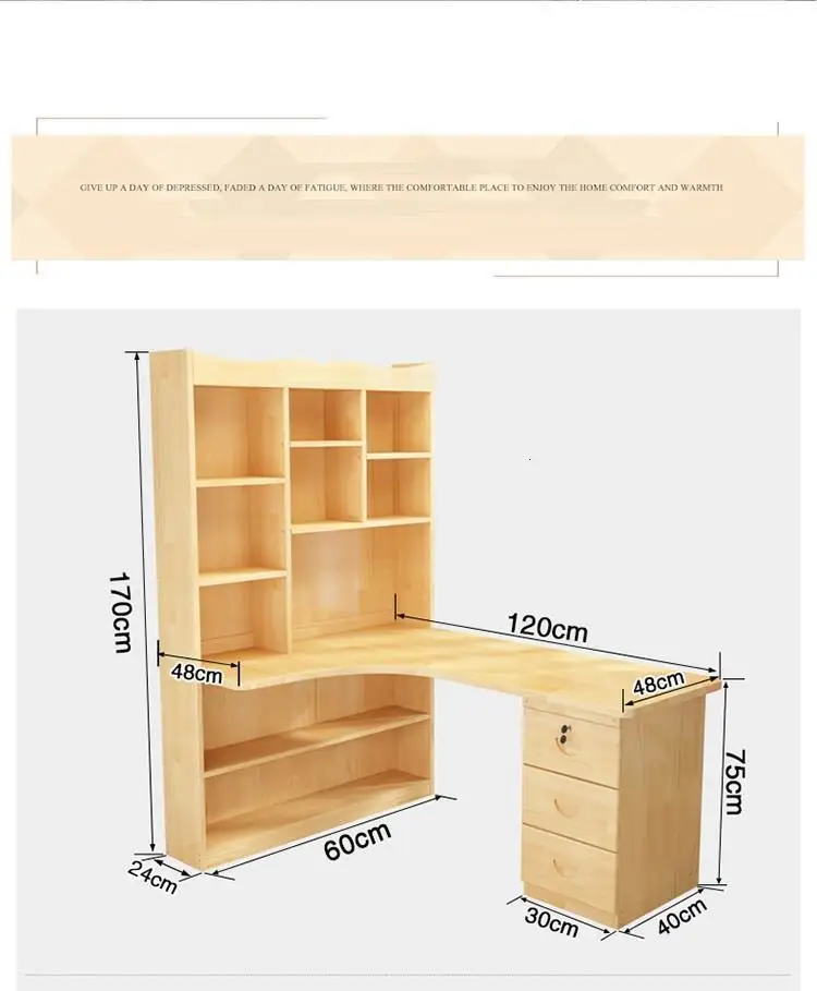 Стенд небольшой стоя офисные Schreibtisch кровать Tafel наколенный стол Винтаж Дерево Tablo компьютер прикроватной тумбочке Меса стол с книжный шкаф