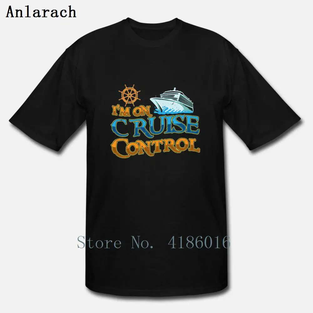 

Cruise Holiday T Shirt Comical Spring Autumn Fit Short Sleeve Basic Solid Round Neck Printing Family Shirt