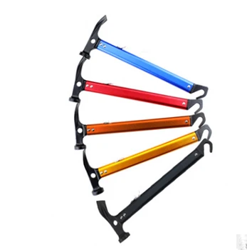 

Multifunctional aluminum alloy hammer outdoor climbing camping tent nail hammer pull hook hook aluminum alloy handle hammer