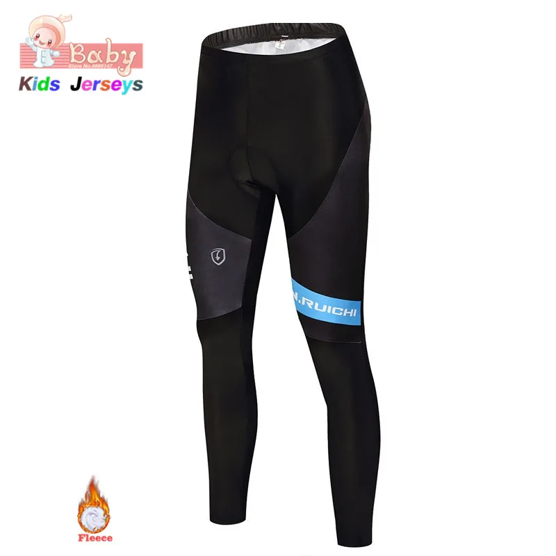 Зимний детский трикотажный комплект для велоспорта Roupa Ciclismo с героями мультфильмов, Теплая Флисовая одежда для велоспорта с длинным рукавом - Цвет: 9
