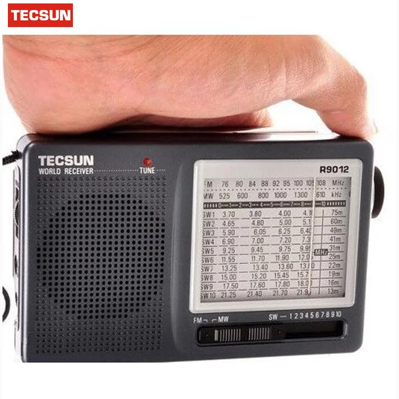 Портативный радиоприемник TECSUN R 9012 12 диапазонов FM/AM/SW лучший Y4122H Tecsun R9012
