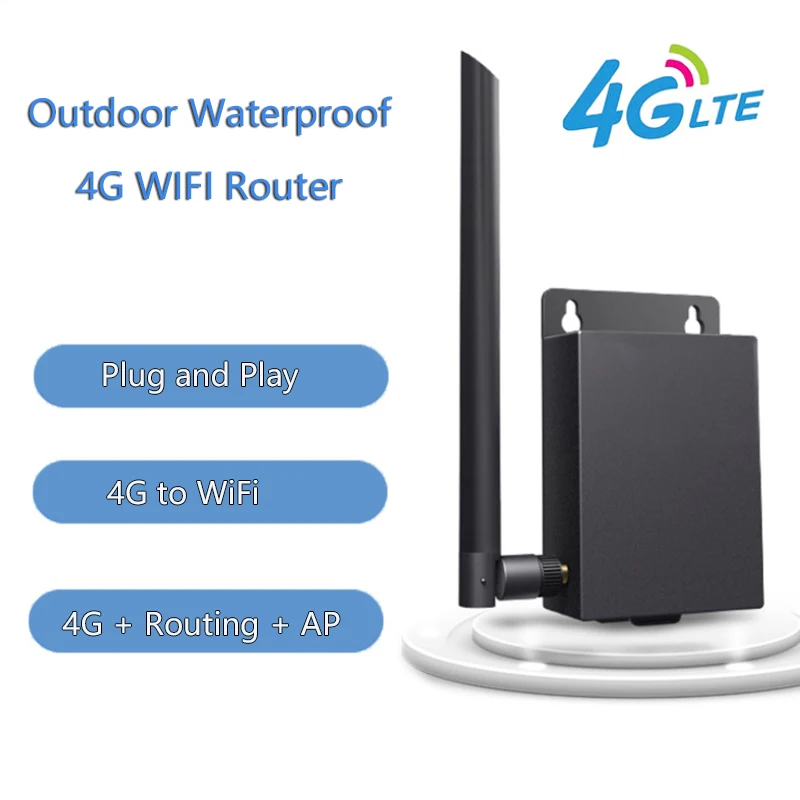 Tanio Do użytku na zewnątrz 4G Router wi-fi LTE mobilny