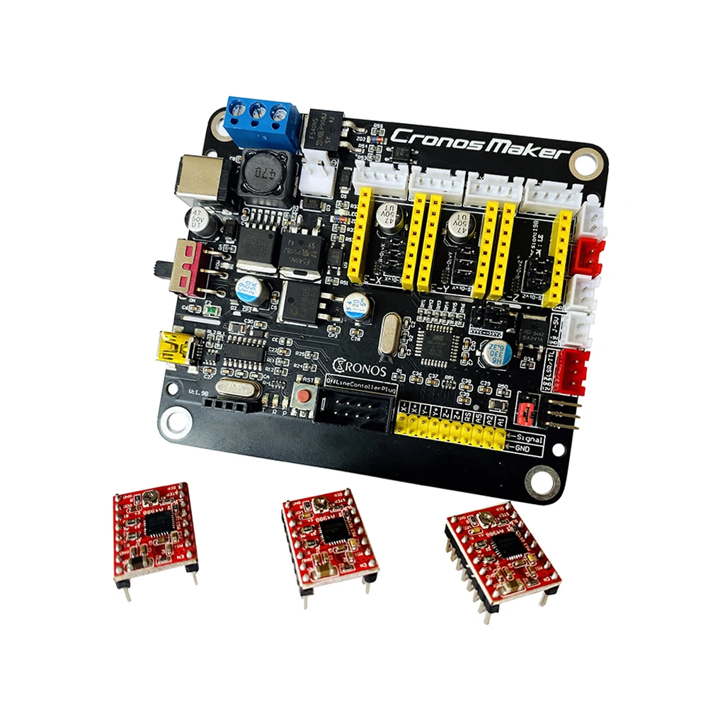 CNC 3018 GRBL 1 3 осевой шаговый двигатель двойная Y ось USB плата драйвера контроллер