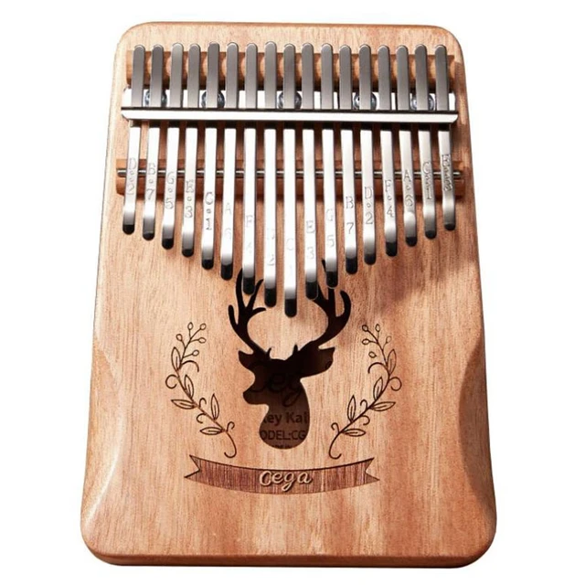Cega Kalimba Thumb Piano 17 Keys Finger Portable Mbira with Tuning HammerGift for Kids Teenagers Adults BeginnersEtc