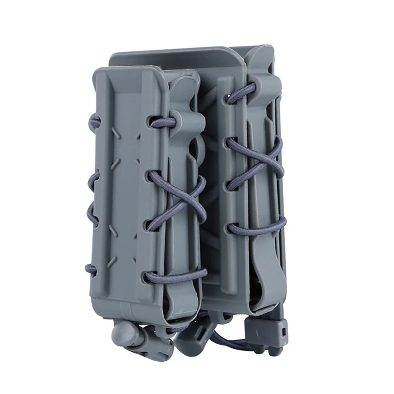 H Molle Чехол Открытый подсумок держатель Quick Release спортивные сумки Клип Box Перевозчик охотничьи принадлежности 5,56/7,62/9 мм/45ACP