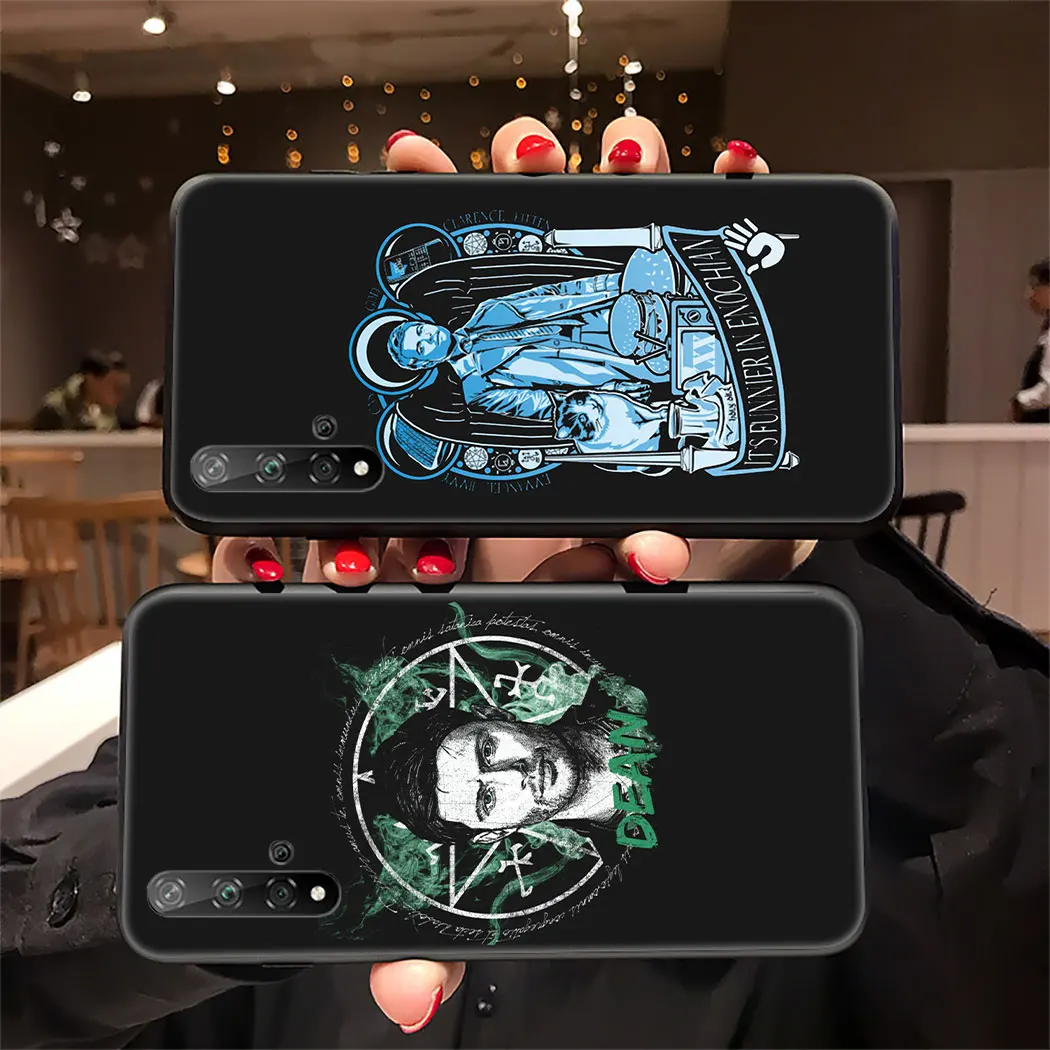 IYICAO сверхъестественный Мягкий силиконовый чехол для huawei Honor view 20 9X Pro 10 9 8 Lite 8X 8C 7X 7C Note 10 чехол