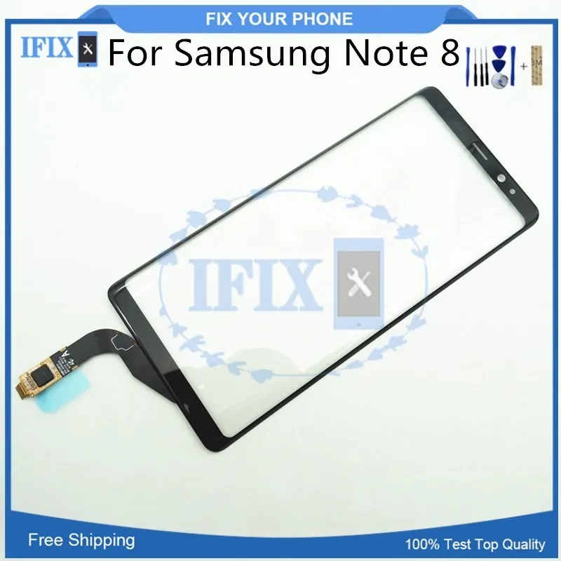 Для samsung Note 8 сменный ЖК передний сенсорный экран дигитайзер стекло Внешний объектив для samsung N950U N950W N950FD N950F с инструментами