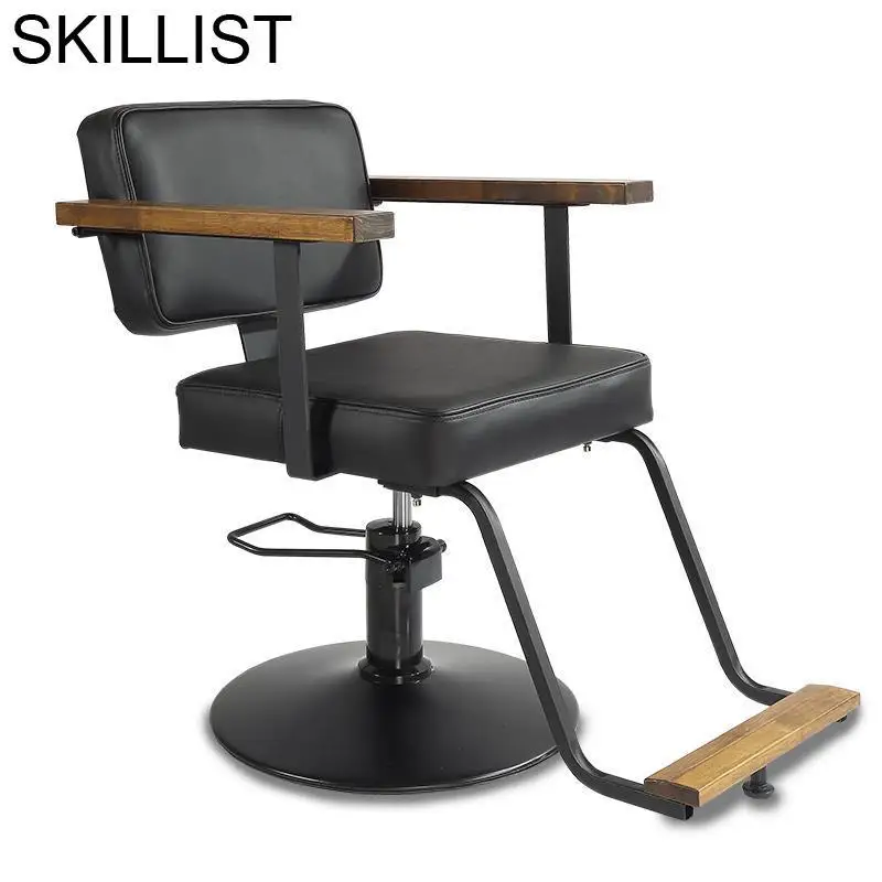 Красота Ногтей Мебель барбейро салон Belleza De Cabeleireiro Fauteuil Chaise Stoelen Cadeira Silla Barbearia