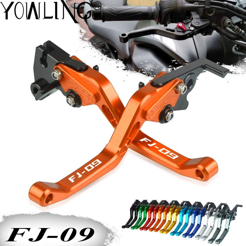 

For YAMAHA FJ09 MT09 FJ MT 09 2014 2015 2016 2017 2018 2019 2020 Motorcycle Adjustable Foldable Extendable Brake Clutch Levers