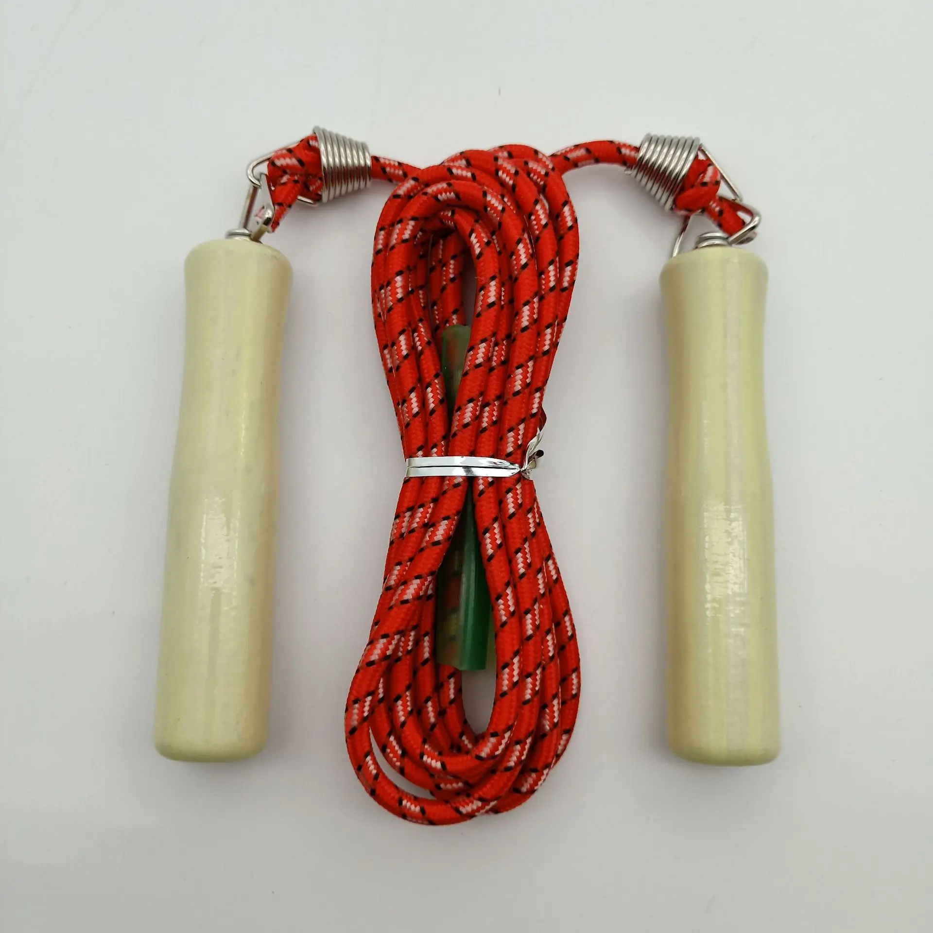 

Liang Jian Manufacturers Direct Selling Sports Activity Jump Rope Plastic Coated Little Spring Wooden Handle Children Fitness Tr