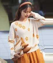 INMAN 2020 Autumn Winter New Arrival Skirt High Waist Pure Cotton Embroidered Elastic Waist Solid Color Temperament Skirt