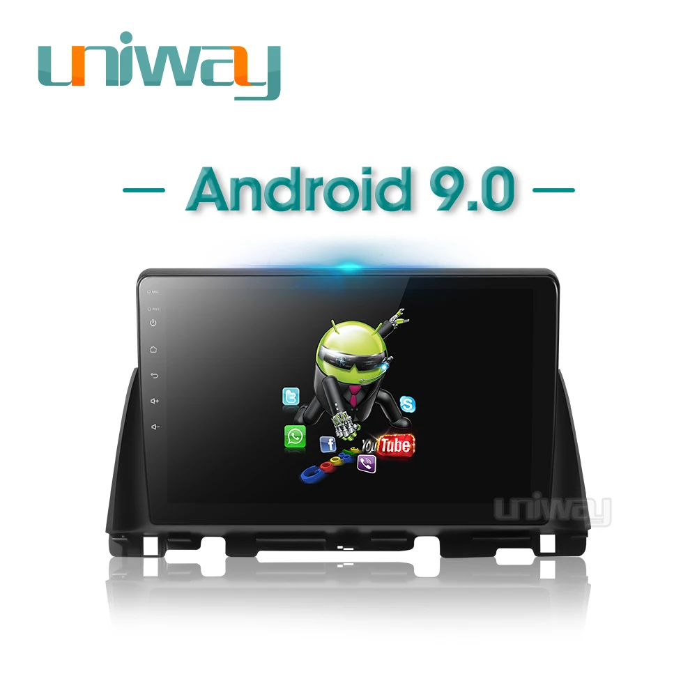 Автомагнитола Uniway K5314 автомагнитола с dvd-плеером gps-навигацией android 9 0 PX30 Kia optima 3 K5