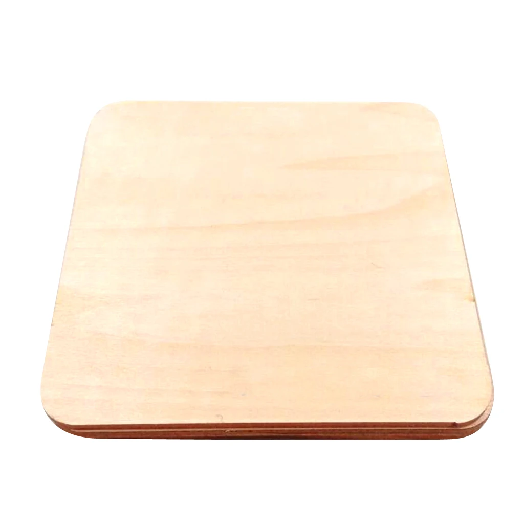 Pack of 50 Unfinished Wood Pieces, Unpainted Wood Discs , Square 1.6 X1.6 inch- DIY Crafts Pack of 50 Unfinished Wood Pieces, Unpainted Wood Discs , Square 1.6 X1.6 inch- DIY Crafts