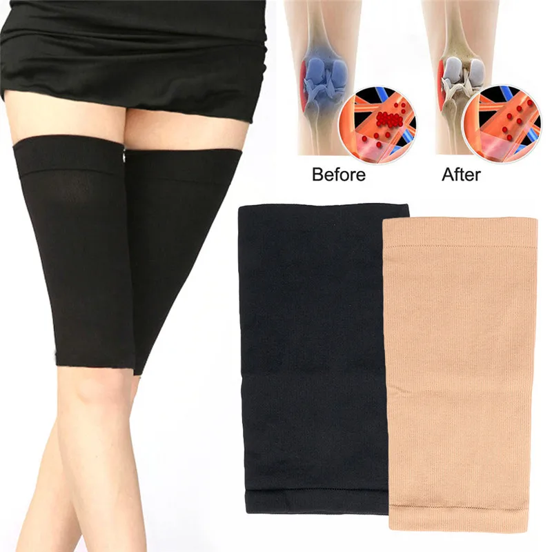 

2Pcs Weight Loss Calories off Compression Arm Leg Shaper Sleeve Varicose Veins Support Tennis Fitness Elbow Socks Slimming Wraps