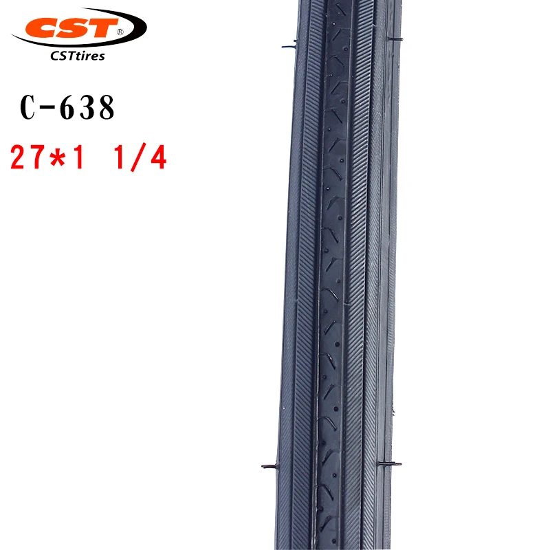 CST-Bicycle Outer Tire, Racing Steel Tire, 27in, 32-630, 27*1 1/4, C638