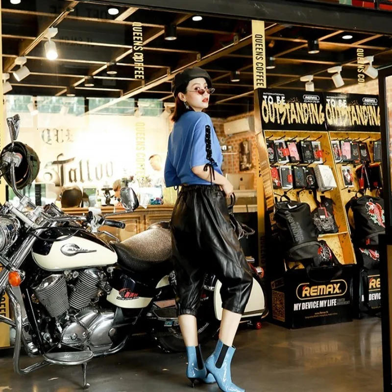 2020 Nieuwe Herfst Kalf Lengte Lederen Potlood Broek Vrouwen Natuurlijke Schapenvacht Vrouwelijke Natuurlijke Lederen Elastische Taille Broek 2020 Nieuwe Herfst Kalf Lengte Lederen Potlood Broek Vrouwen Natuurlijke Schapenvacht Vrouwelijke Natuurlijke Lederen Elastische Taille Broek