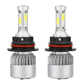 

2pcs Ultra-bright IP68 Waterproof Cool White 9007 Car LED Headlights with 360 Beam Angle with Efficient Cooling System
