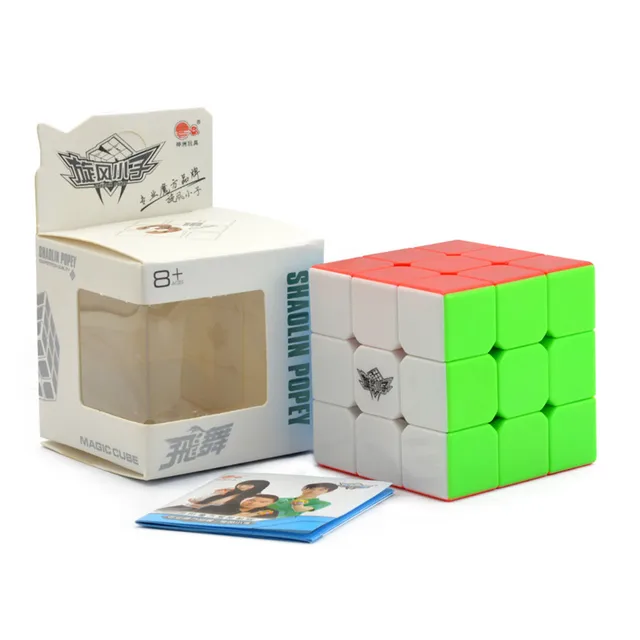 Cyclone Boys 3x3x3 Magic Cube Professional Speed Cubes 3x3 Puzzles 3 by 3 Speed cube 56mm Toys for Kids Adult Boy Gift 6