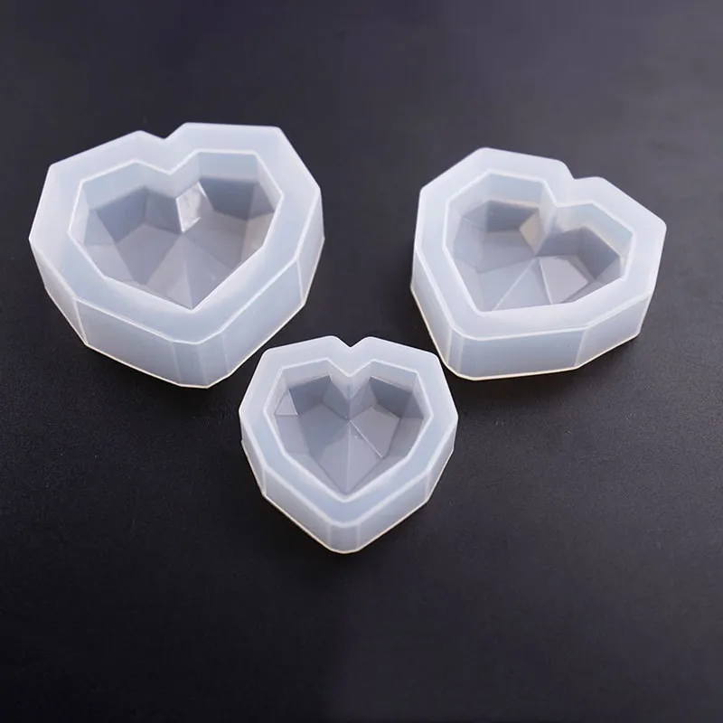 2020 популярная 3D Алмазная форма для торта Love Heart Для Выпечки Кондитерская