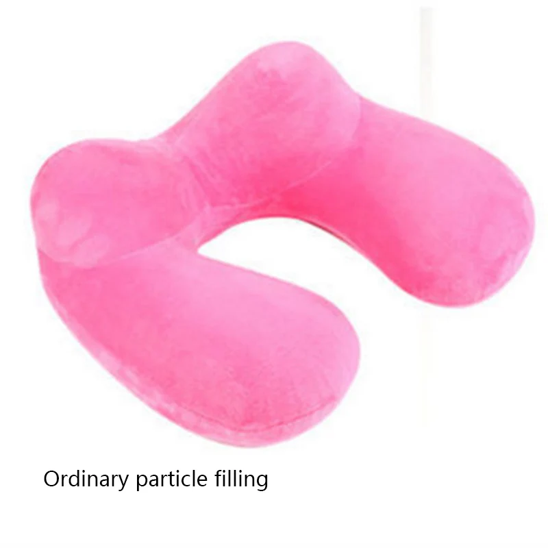 Orthopedic Pillows Latex Neck Pillow Fiber Slow Rebound Soft Pillows Massager For Cervical Health Care Memory Foam Pillow - Цвет: pink 35cmx30cmx15cm