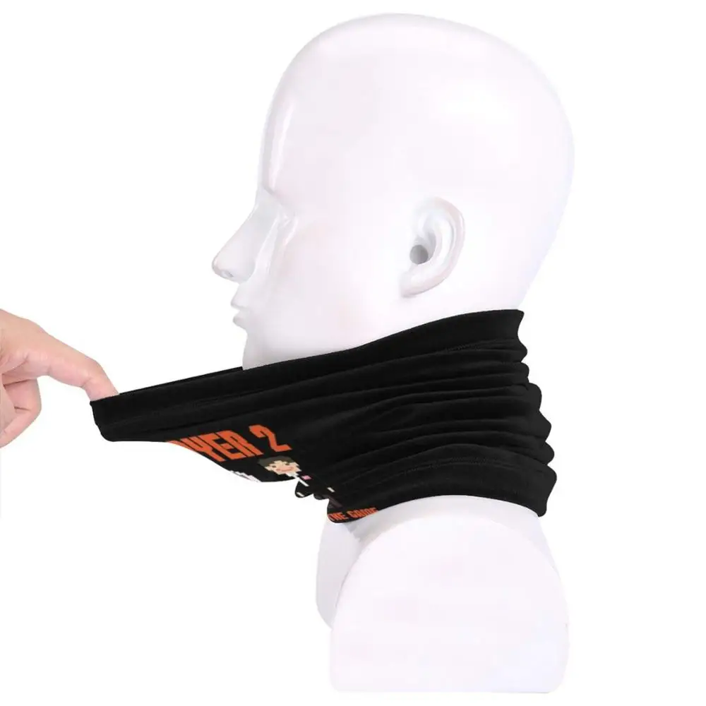 men's scarves Player 2 Has Entered The Game Wedding Video Games Scarf Neck Gaiter Warmer Headwear Cycling Mask Wedding Classic Gaming Contra hair scarf for men