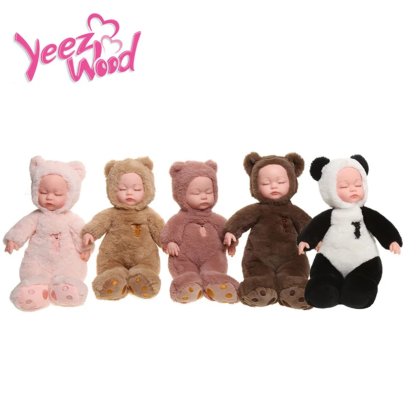 

Soft Plush Bear panda Pacify Doll stuffed animals teddy bear Baby Toys Baby Sleeping Appease Toy kawaii plush Toys