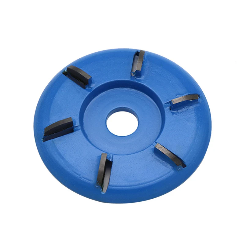 2pcs 90mm Woodworking Shovel Disc Carving Tool 6 Tooth Wood Carving Mill For 16mm Aperture Angle Grinder-Curved Woodworking 30D2 (4)