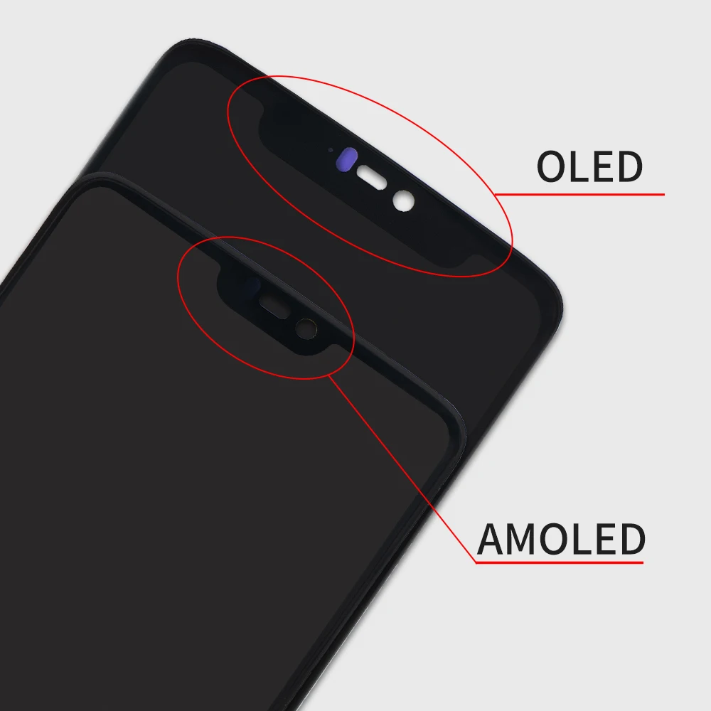 AMOLED 6,2" для Oneplus 6 ЖК-дисплей сенсорный экран дигитайзер сборка для Oneplus 6 дисплей для One Plus 6 1+ 6 Замена ЖК-дисплея