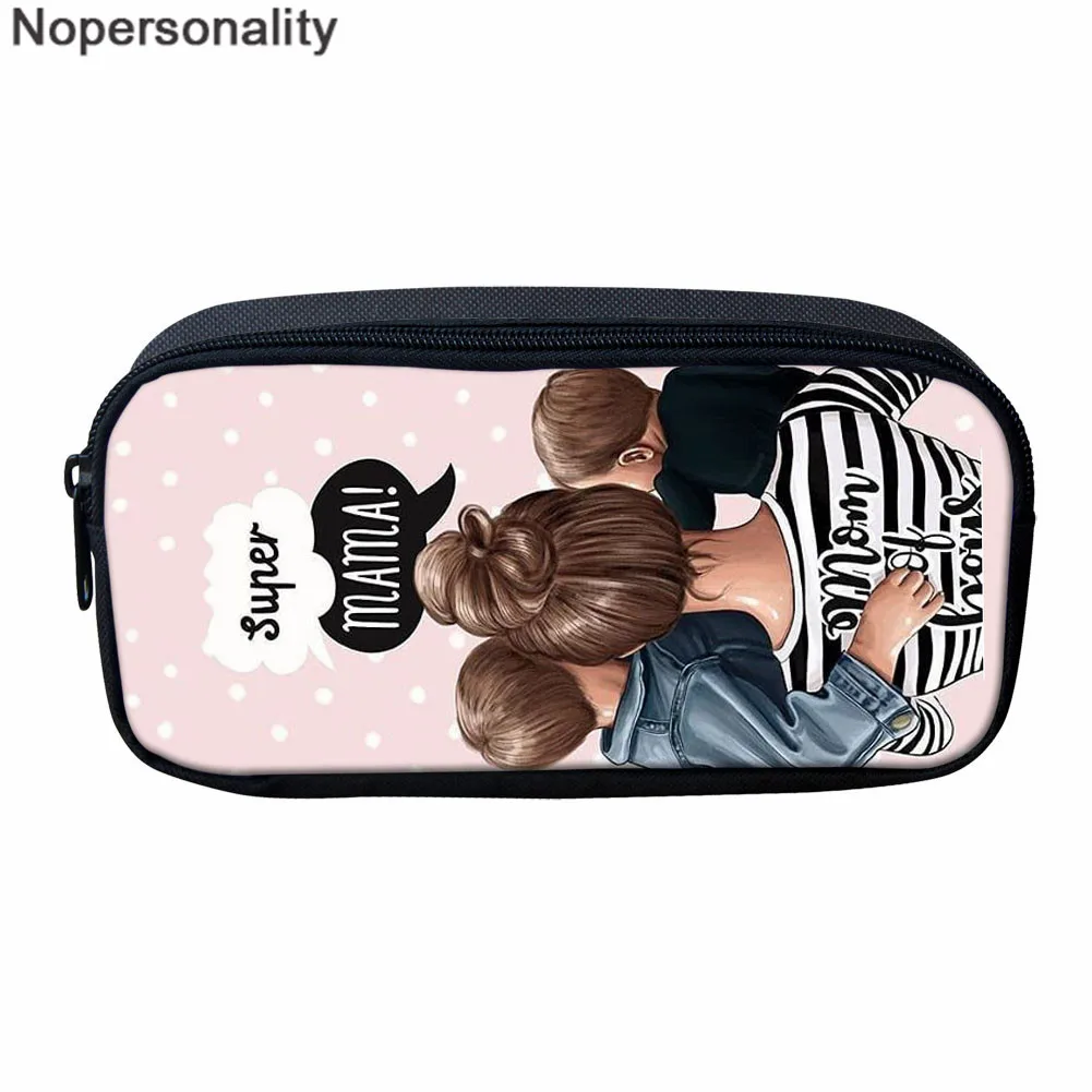 LH1158K Nopersonality основной Детский рюкзак для девочек Kawaii мультфильм супер мама печати 3 шт./компл. школьные сумки детские рюкзаки рюкзак - Цвет: LH1158K