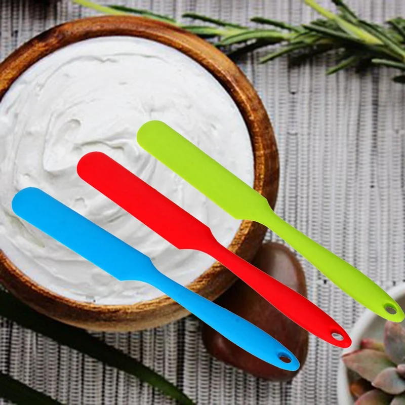 Силиконовая соскабливающая антипригарная лопатка-скребок шпатель для масла нож DIY Кондитерские инструменты для выпечки