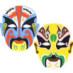 Маска из ЭВА, опера Пекинская опера, квинтэссенция, макияж для лица, креативный клей, сделай сам, детская маска для выступлений, материал