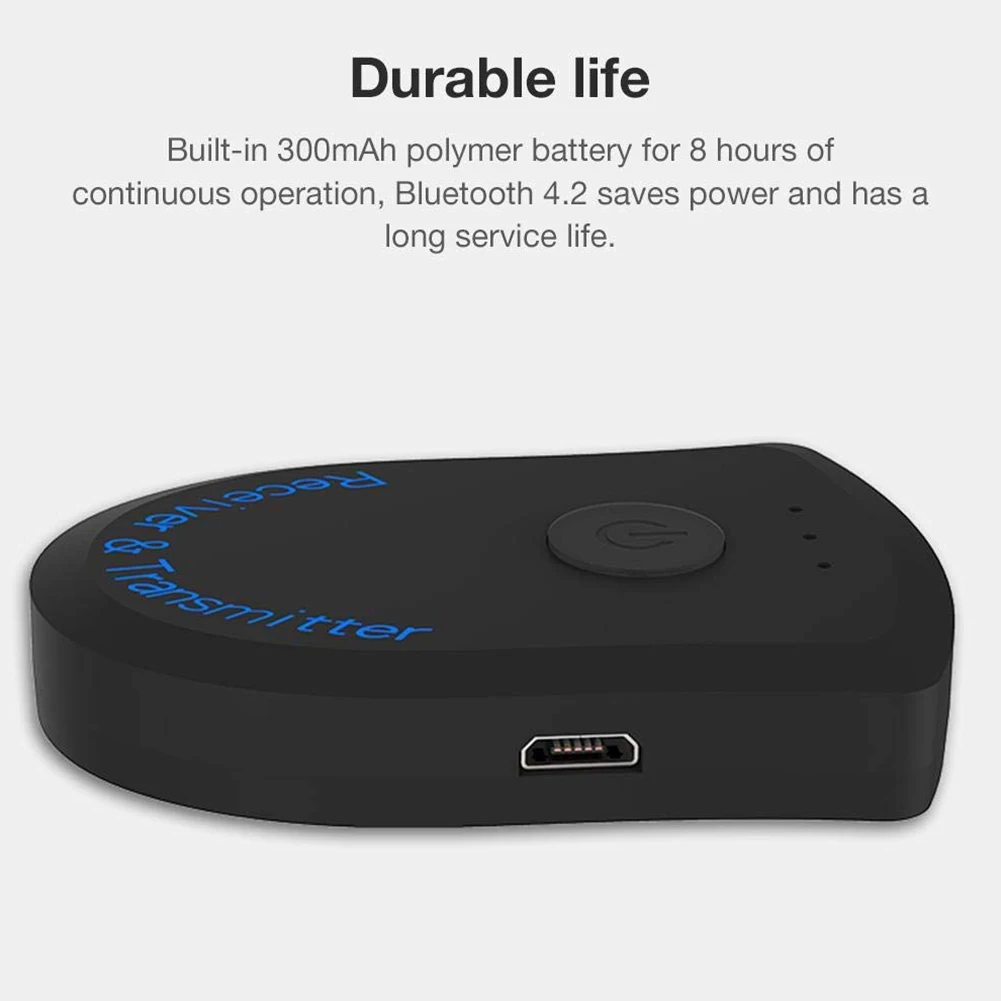 Bluetooth 4,2 колонки Аксессуары для планшетов ТВ приемник передатчик мини мобильный телефон домашний компьютер перезаряжаемый беспроводной адаптер