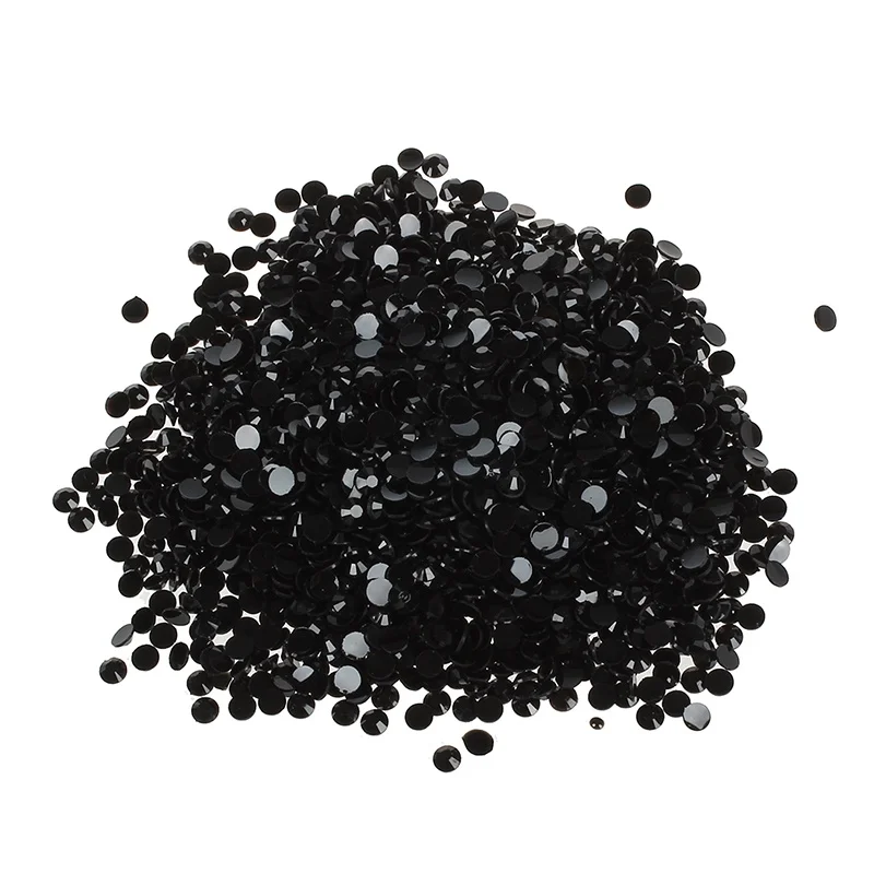

NEW-2000pcs Crystal Flatback Acrylic Rhinestones Beads Nail Art