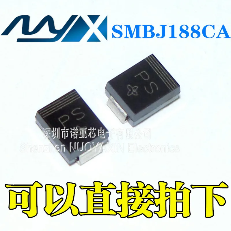 TVS Diodes 5 pieces Transient Voltage Suppressors 600W 48V Bidirect