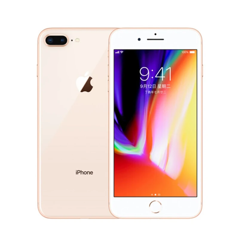 Мобильный телефон Apple iPhone 8 Plus, 4G, 5,5 дюймов, 1920X1020, 3 Гб ОЗУ, 64 ГБ/256 Гб ПЗУ, A11, 3D Touch, 2691 мАч, NFC, iOS, смартфон, разблокирован по всему миру