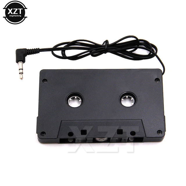 Universal Car Cassette Tape Adapter for MP3 CD DVD Player Black