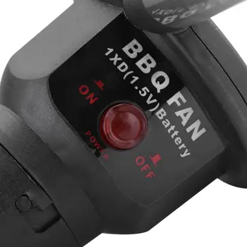 

Cooking Fire Air Blower Battery Powered BBQ Fan Barbecue Outdoor Camping Picnic SAL99