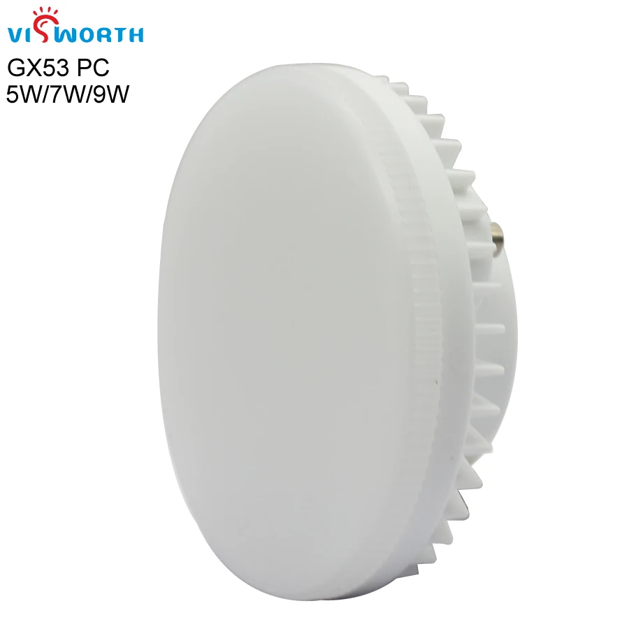 Gx53 LED Bulb Light Under Cabinet Lights 5W 7W 9W 12W 15W 18W Wardrobe Light AC 85-265V Led Spotlight Cold Warm White Puck Light