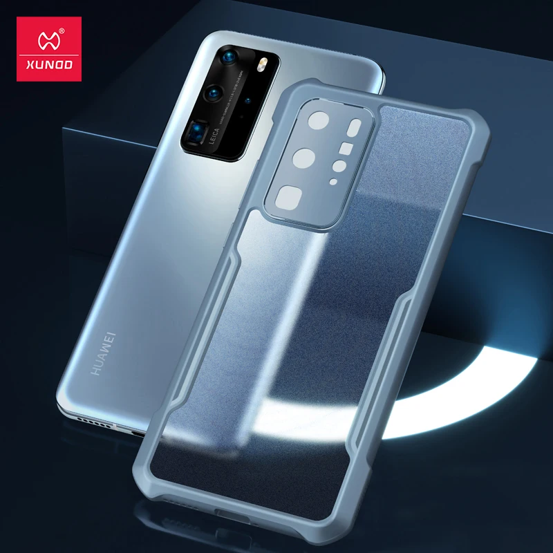 Чехол Xundd для телефона Huawei Honer P40 Pro Plus ударопрочный прозрачный мягкий чехол