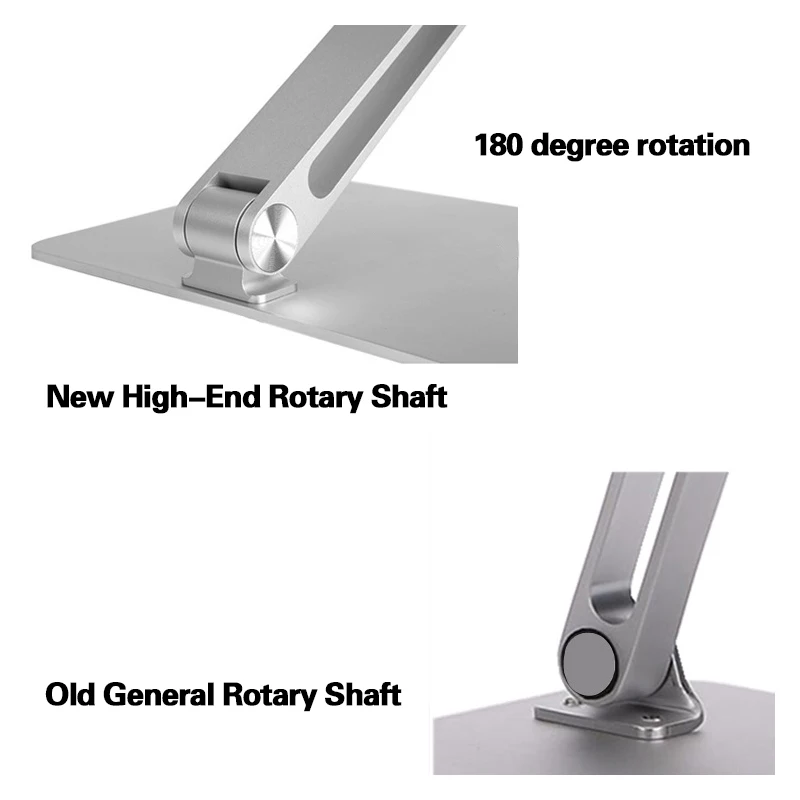 Подставка для ноутбука, регулируемый угол, алюминиевый сплав, свободный подъем, ноутбук, увеличивающий держатель для MacBook IPad Pro 7-17 дюймов, ноутбук