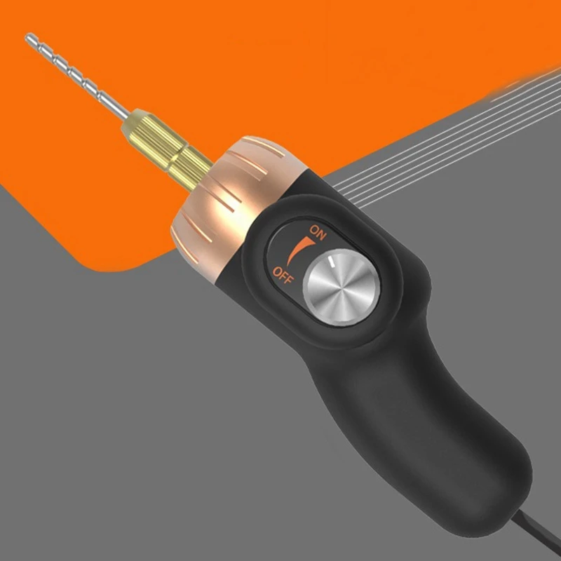 Hand Tools Electric Drill Jade Carving Set Cutting Polished Wood Crafts Manufacturing Jade Wenwan Electric Grinder