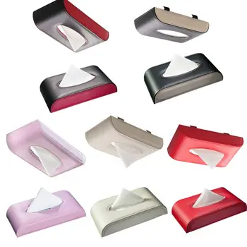 

Car Seated/Hanged Type Tissue Box Multi-use Back Seat Headrest Case Paper Holder Automotive Interior Truck Decoration Supplies