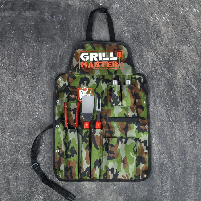 Фартук &quotGrill Master&quot камуфляж 63 х 43 см 4488229|Фартуки| |