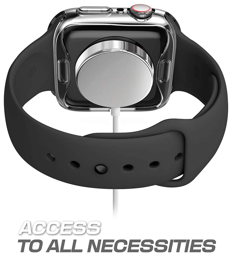 ProBefit защитный чехол для Apple Watch 5 4 3 2 1 40 мм 44 мм 360 прозрачный ТПУ чехол Полный Чехол для Iwatch 5 4 3 2 1 38 мм 42 мм