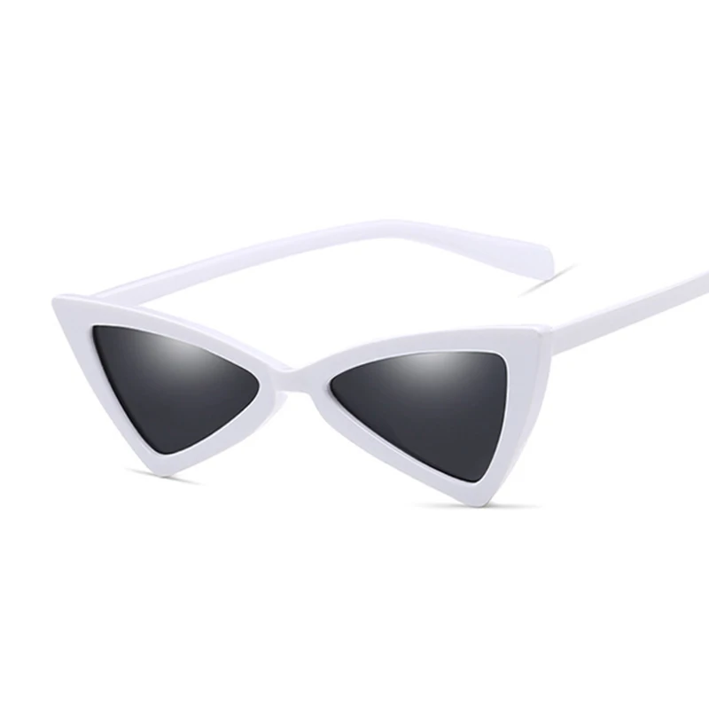 

2019 New Cat Eye Sunglasses Women Fashion Ladies Vintage Sun Glasses Female Triangle Sexy Retro Oculos De Sol Feminino UV400