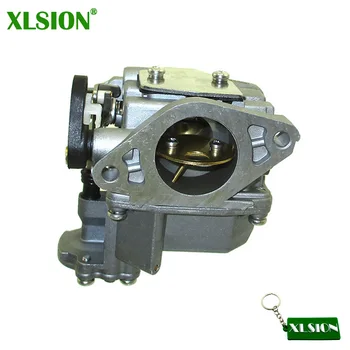 

XLSION Carburetor For Yamaha 4 stroke 15HP F9.9 F13.5 F15 Outboard Motor 66M-14301-00 66M-14301-11 66M-14301-12