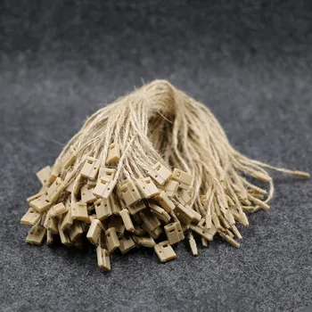 

1000pcs High-grade Tag Linen Strings/Cords Women High-grade Clothing/Wedding Dress Tag Strings Linen Cords