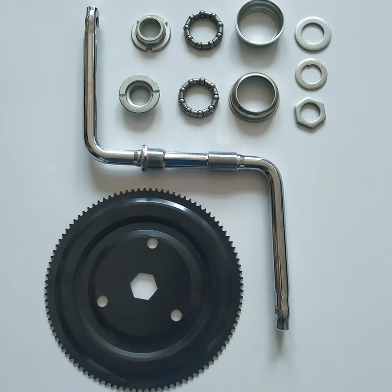 Детский велосипед Crank Crankset цельный Crank велосипед рулетка поворот цельный поворот