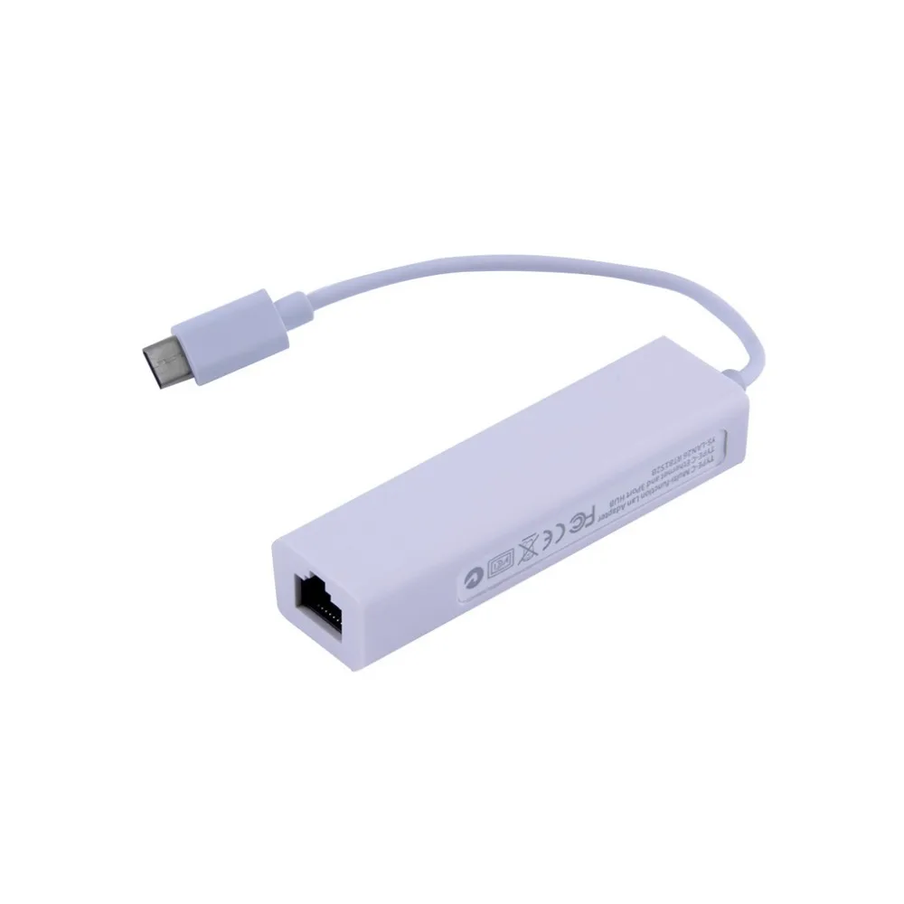 Высокая Qulaity USB 3,1 type C USB-C несколько 3 портов концентратор с сетевая карта Ethernet